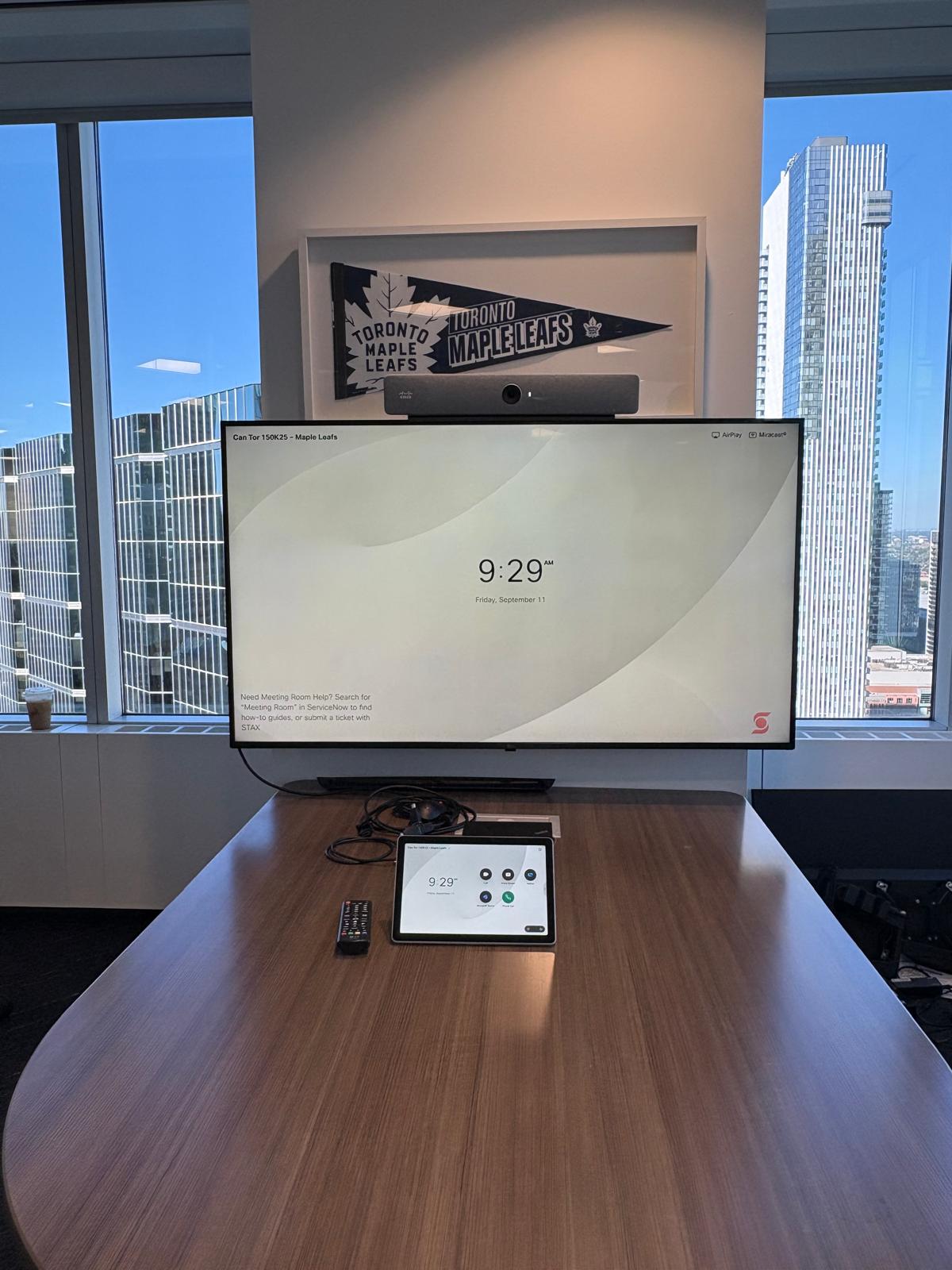 Conference room install